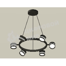 Светильник Ambrella light XB9193202/6 SBK/FR черный песок/белый матовый GX53 (C9193, N8478)