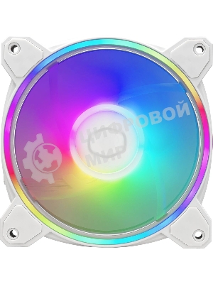 Вентилятор для корпуса Cooler Master MasterFan MF120 Halo2 ARGb 120х120x25 белый 4-pin 27дБ (MFL-B2DW-21NP2-R2) Ret
