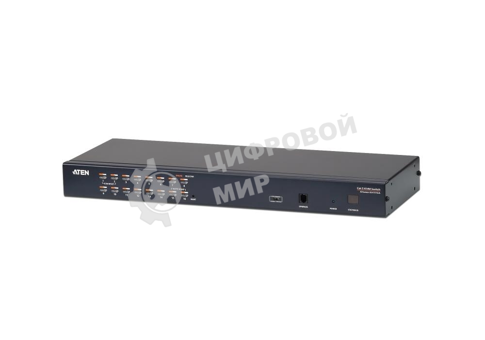 Переключатель электронный ATEN 1-Console 16-Port Cat 5 High Density KVM