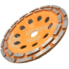 Чашка алмазная зачистная 125мм двухрядная Вихрь 73/10/3/6