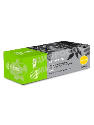Картридж лазерный Cactus CS-PH6510X (106R03488) черный (5500 стр.) для Xerox Phaser 6510/WC6515