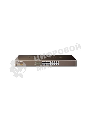 Коммутатор TP-Link TL-SF1016, 16×100 Мбит/с, неуправляемый