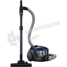 Пылесос Samsung SC18M3120VB синий, 380/1800 Вт, уборка сухая, пылесборник контейнер 2 л