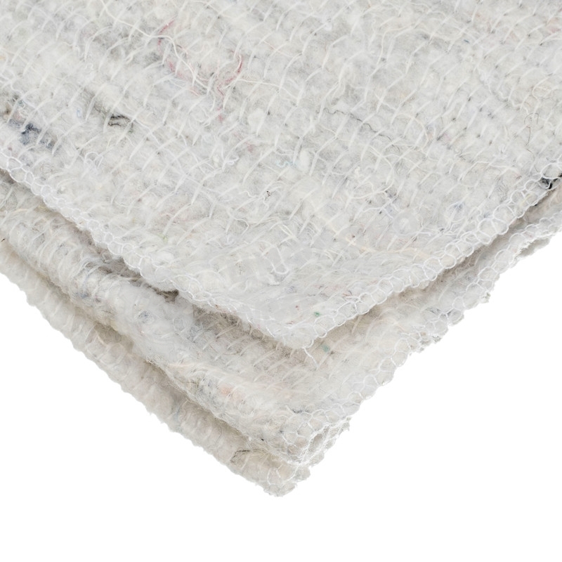 Салфетка для пола HomePalisad х/б, 500x700 мм, белая