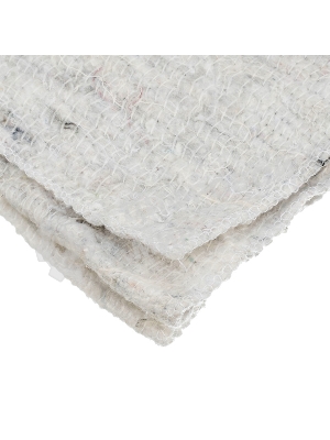 Салфетка для пола HomePalisad х/б, 500x700 мм, белая