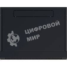 Шкаф коммутационный NTSS NTSS-W12U6060GS-BL настенный 12U 570x600мм пер.дв.стекл 60кг черный 500мм 27кг 220град. 635мм IP20 сталь