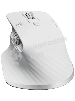 Мышь беспроводная Logitech MX Master 3s светло-серый, 8000 dpi, радиоканал, Bluetooth, USB, кнопки - 7