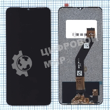 Дисплей (модуль) для Infinix Hot 30i (X669D) в сборе с тачскрином черный