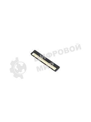 Разъем FPC Flip-Lock 0812-32 32 pin высота 1,2мм шаг 0,8мм