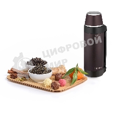 Термос для напитков Rondell Tierno RDS-1657 1.5 л. бордовый, картонная коробка