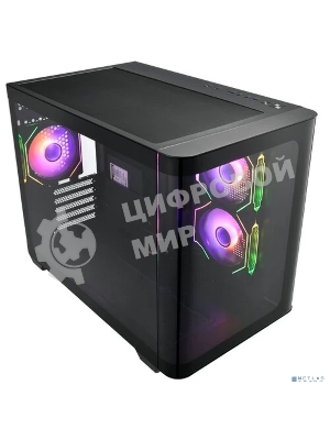 Компьютерный корпус FSP mATX Minitower S380-BA, черный