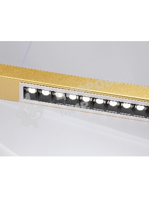 Светильник Ambrella light FL51488 WH/GD белый/золото 62W 3000K-6400K D600*1000 (ПДУ ИК)