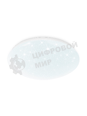 Потолочный светодиодный светильник Ambrella light FZ1077 WH белый 21W 6400K D330*90 (Без ПДУ)