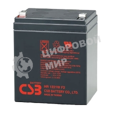 Батарея CSB HR 1221W (12V, 5Ah) F2