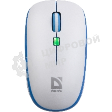 Комплект клавиатура + мышь Defender Skyline 895 Nano W (белый) Кл:104, 1000/1500/2000dpi