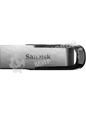 Флешка USB Sandisk 64Gb Cruzer Ultra Flair SDCZ73-064G-G46 USB 3.0 серебристый/черный
