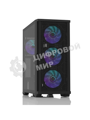 Компьютерный корпус ZALMAN Z10 DUO, ATX, BLACK, WINDOW, 2x3.5