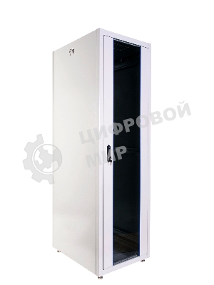 Шкаф телекоммуникационный напольный ЭКОНОМ 42U (600 × 800) дверь перфорированная 2 шт.