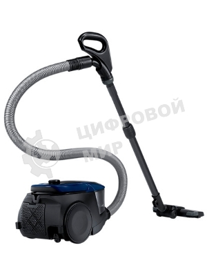 Пылесос Samsung SC18M3120VB синий, 380/1800 Вт, уборка сухая, пылесборник контейнер 2 л