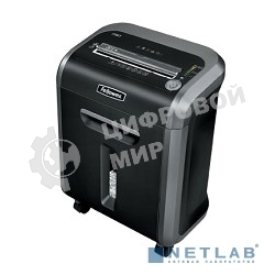 Шредер Fellowes 79Ci. (14 листов), 23 литра, 3,9х38 мм (класс 3), 100%Jam Proof, уничтожает: скобы/скрепки/карты/CD