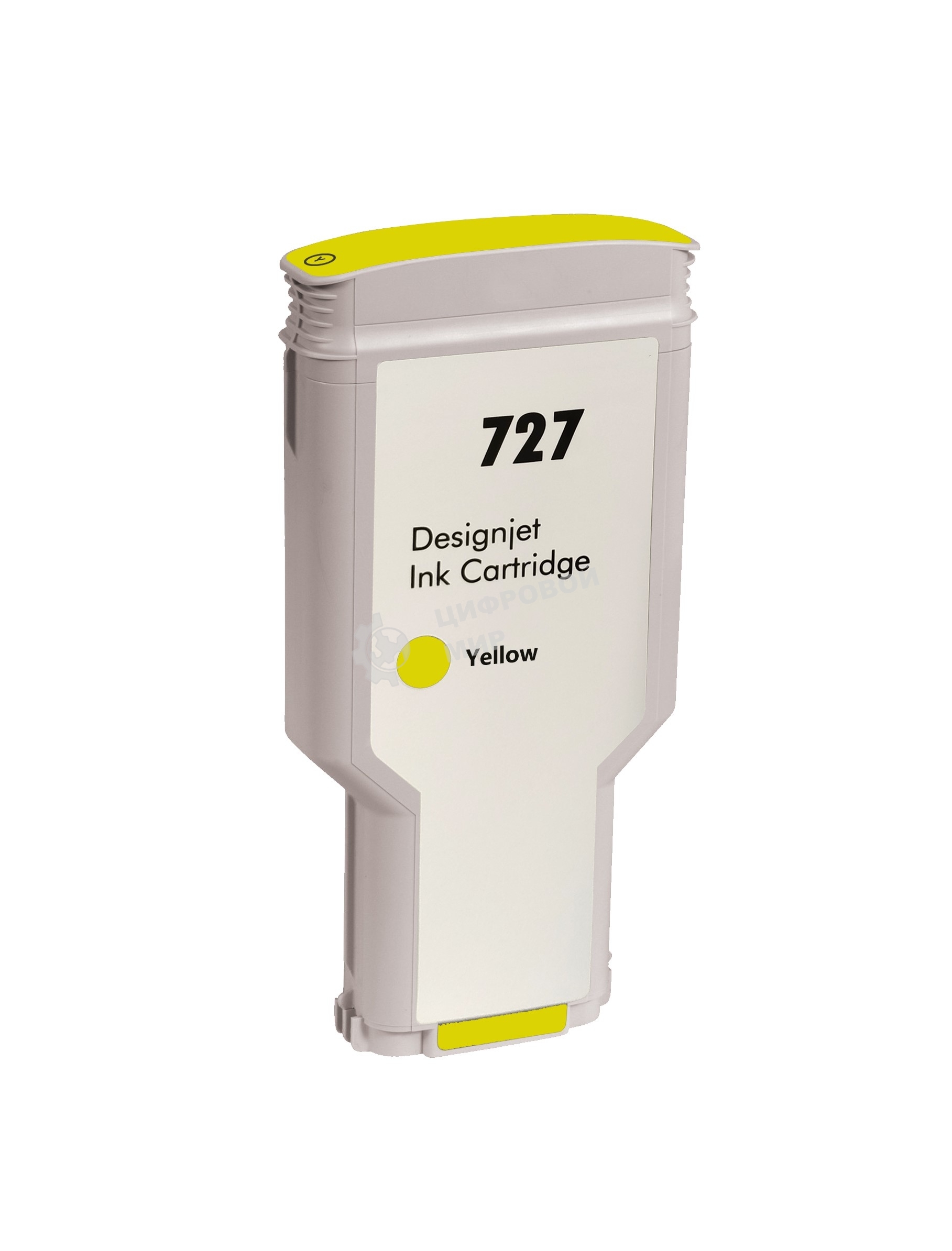 Картридж струйный NVPrint 727 (NV-F9J78A) желтый для HP DesignJet T920/T930/T1500/T1530/T2500/T2530 (300 мл) совместимый