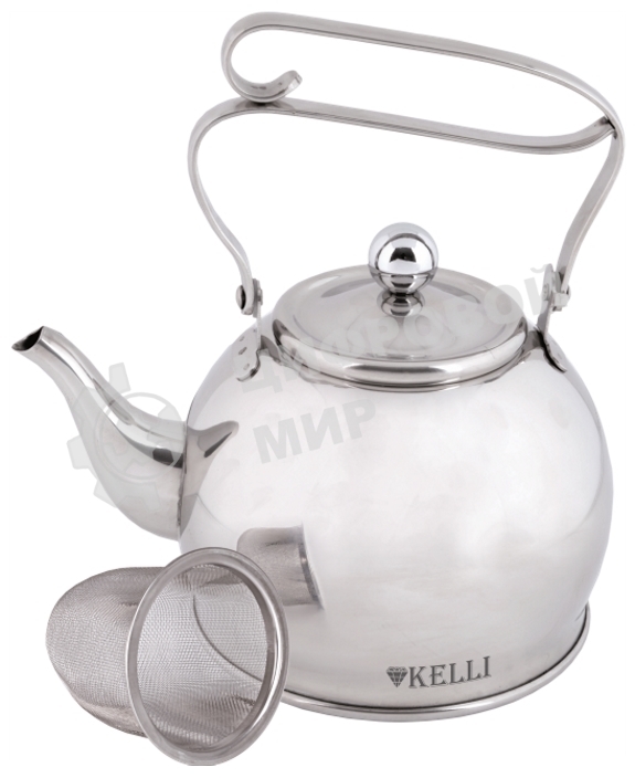 Чайник для плиты KELLI KL-4326 заварочный, металлический
