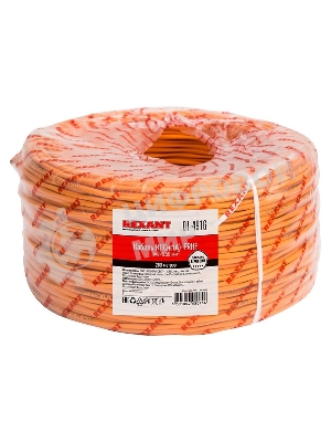 Кабель огнестойкий Rexant КПСнг(А)-FRHF 1x2x0,50 мм², бухта 200 м, 01-4916
