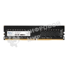 Оперативная память NETAC Basic, DDR4, 16GB (1x16GB), 2666MHz, CL19, DIMM