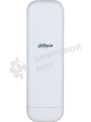 Wi-Fi мост Dahua DH-WBC5-30AC-05P, Wi-Fi 5 (11ac), уличный, 5 ГГц (до 867 Мбит/с), 1×1 Гбит/с PoE In + 1×100 Мбит/с PoE Out, дальность до 5 км