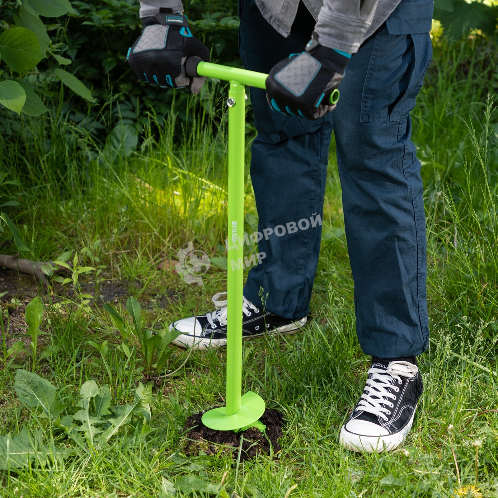 Бур садовый шнековый Palisad, 790 мм, диаметр 110 мм