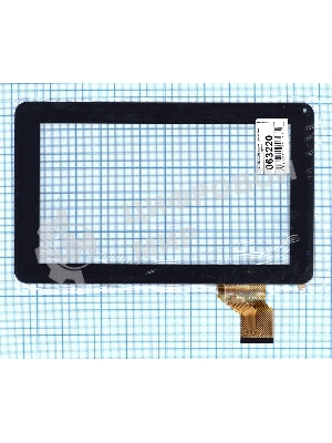 Сенсорное стекло (тачскрин) DHS JD-FPC-090-09 FHX черное