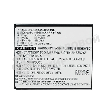 Аккумулятор CameronSino CS-BLK300SL BL242 для Lenovo A6010 Lenovo K3 3.7V, 1900 mAh, 7.03Wh