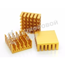 Аллюминиевый радиатор 22x22x10 мм