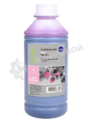 Чернила Cactus CS-EPT6736-1000 светло-пурпурный 1000мл для Epson L800/L810/L850/L1800