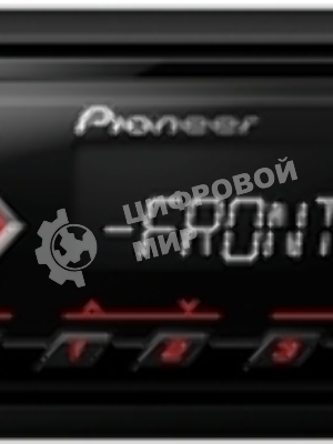 Автомагнитола Pioneer MVH-85UB, 1 DIN, USB Type-A, AUX, съёмная панель