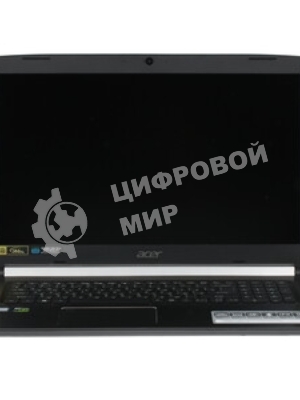 Клавиатура для ноутбука Acer Aspire 7 A717-72 черная с подсветкой