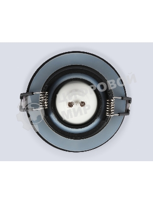 Светильник Ambrella light TN1142 BK черный IP44 GU5.3 D95*38