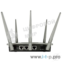 Беспроводная двухдиапазонная точка доступа D-Link DAP-2695 PROJ AC1750 с поддержкой PoE