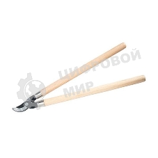 Сучкорез Palisad 640 мм загнутые лезвия из углеродистой стали деревянные ручки