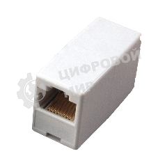 Проходной адаптер Rexant, RJ-45(8P-8C), UTP неэкранированный, категория 5e, (гнездо-гнездо)