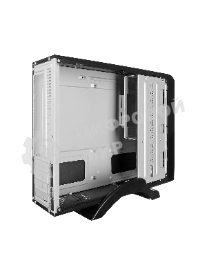 Компьютерный корпус ExeGate EX268691RUS Компьютерный корпус MiniITX ExeGate MI-207 Black, miniITX/mATX, (M450, 80мм), 2хUSB, Audio