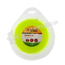 Леска для триммера Denzel звезда 2 мм х 64 м, блистер FLEX CORD 96120