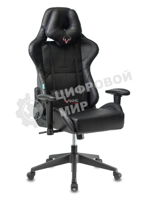 Кресло игровое Бюрократ VIKING 5 AERO BLACK EDITION черный искусственная кожа