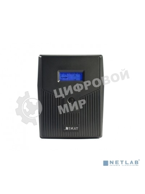 Источник бесперебойного питания, 220 В, 1500 ВА, (900 Вт), встроенный АКБ 9А·ч, 2 шт, время резерва 3 мин. SKAT-UPS 1500/900 Бастион