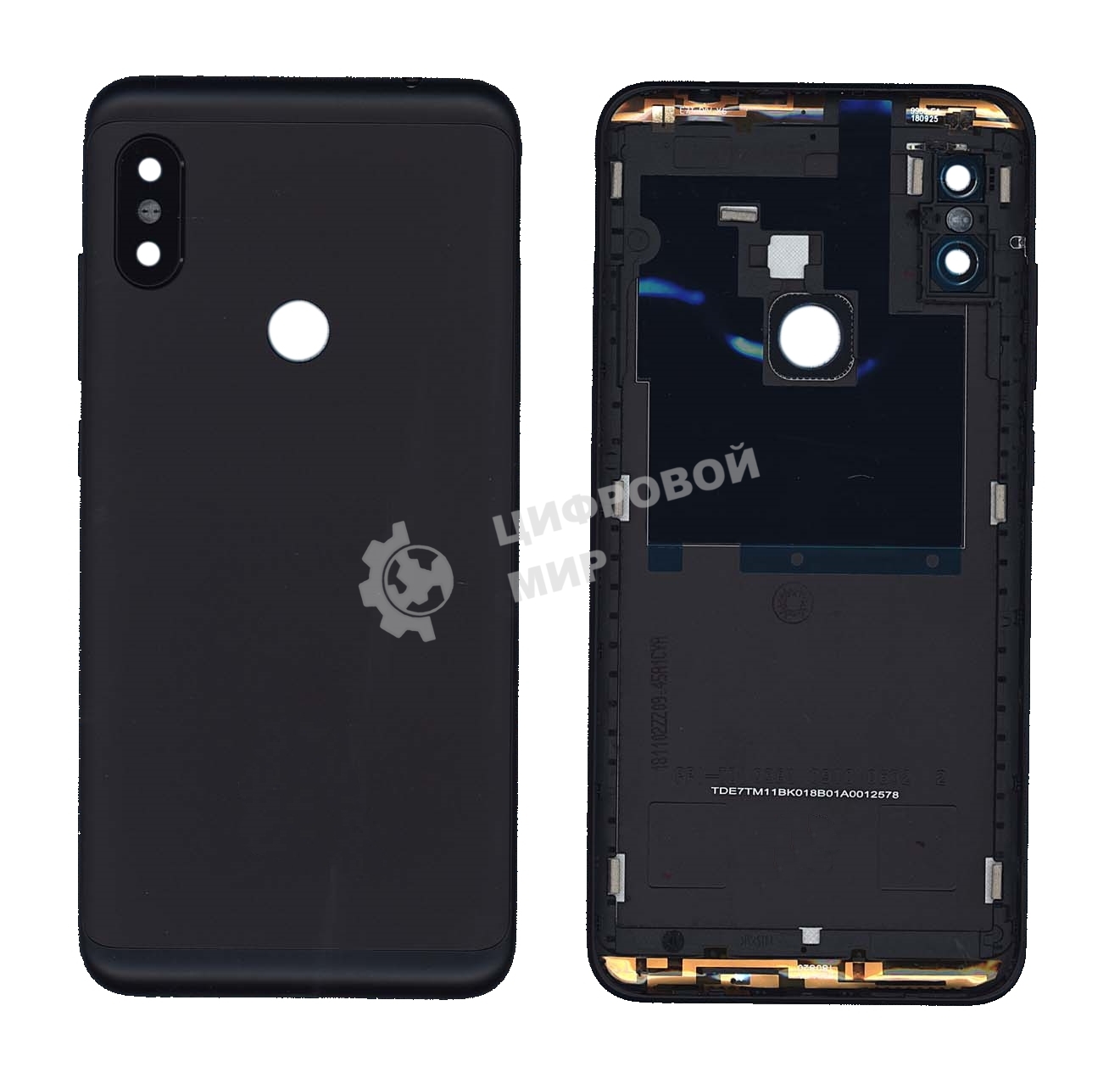 Задняя крышка для Xiaomi Redmi Note 6 Pro черный