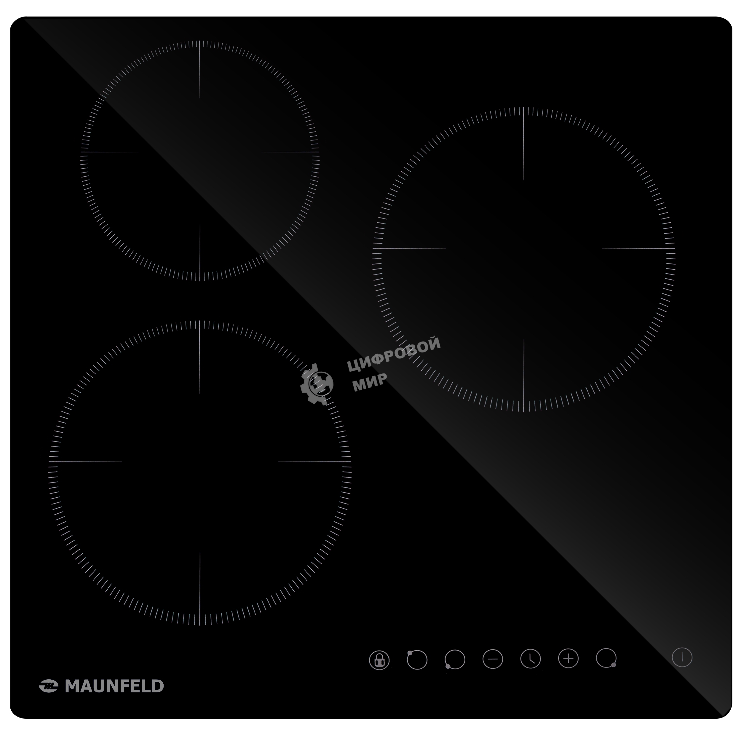 Электрическая варочная панель Maunfeld AVCE453BK