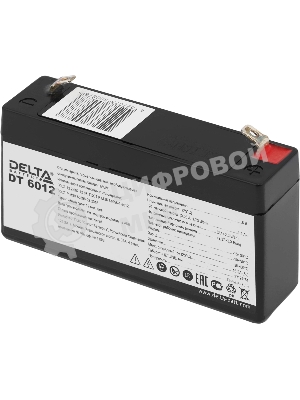 Батарея для ИБП Delta DT 6012 (6V, 1.2Ah)