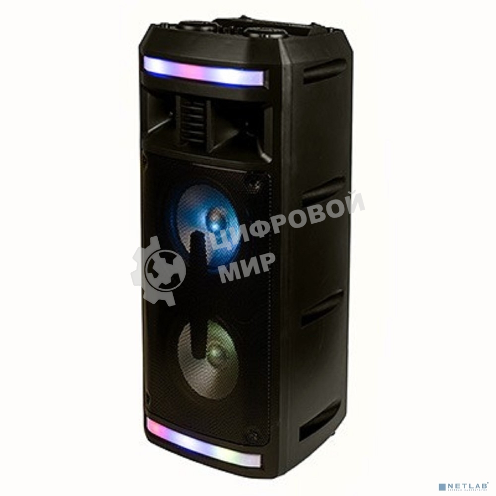 Караоке с микрофоном Dialog Oscar AO-12 1.0, 30W RMS, BT+FM+USB+SD+LED