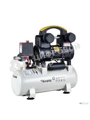 Компрессор воздушный Kranz KR-850/10, 850Вт, 140 л/мин, 10л