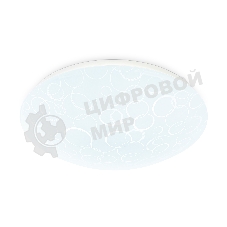 Потолочный светодиодный светильник Ambrella light FZ1081 WH белый 21W 6400K D330*90 (Без ПДУ)